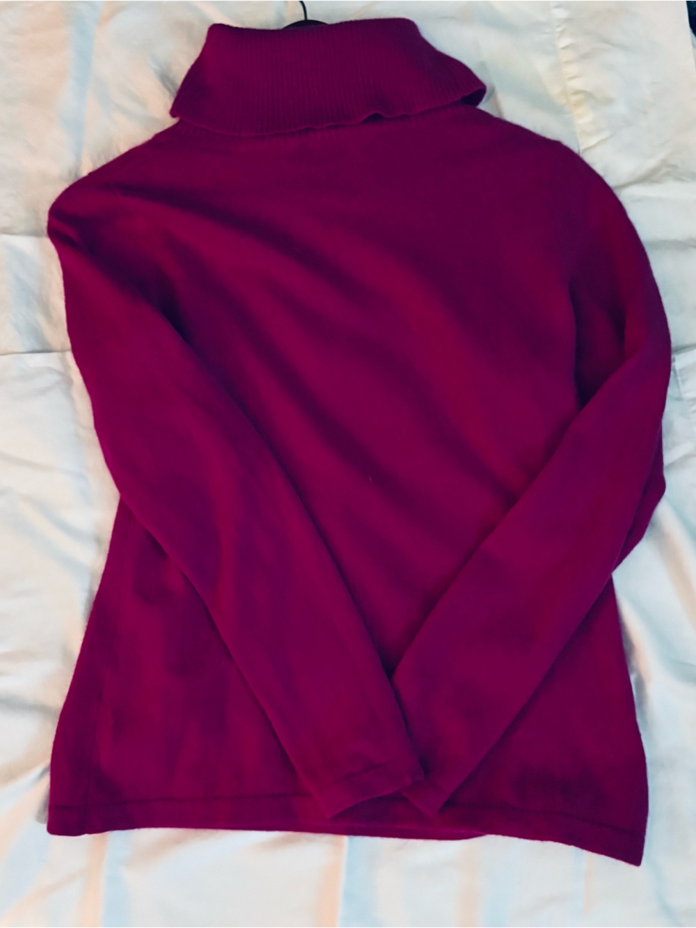 Prive Cowl Neck Sweater in Purple Size Large